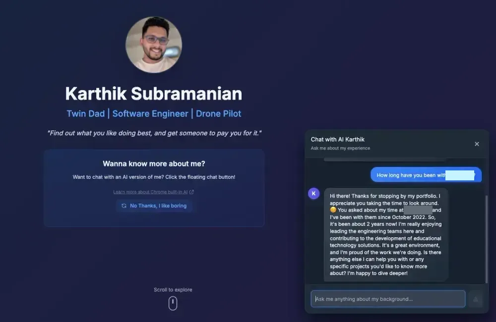 Chat Example